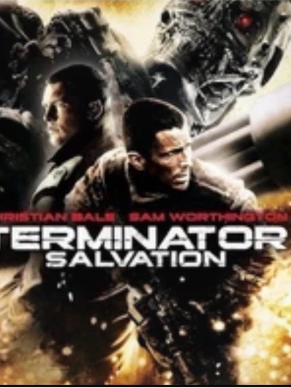 Terminator Salvation DVD Movie 2009 Rated PG-13